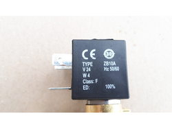 Water supply valve Asco L133B07 L182B01 solenoid, coil SIRAI Z10A single straight. 24VAC