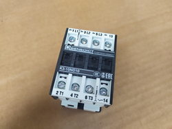 Contactor BENEDIKT JAGER K3-10A10230 magnetic starter for Electrolux, Zanussi 25A/4.0 kW, screw clamp