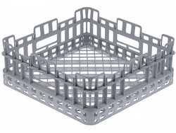 Касета 400х400мм корзина стаканів, чашок для стаканомиючої машини System Project