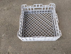 Cassette 400x400mm basket of glasses, cup for glass washing machine System Project