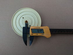 Impeller pump, robotic pump wheel OLYMPIA T6 ø102mm