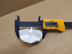 Pomp impeller, robotic pump wheel LGB ZFCI121DX ø72mm