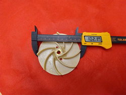 Impeller pump, robot wheel pump LGB ZF210SX ø103mm