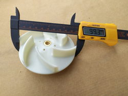 Pump impeller, pump impeller LGB ZF523VSX, ZF650SX, CF1402 ø100mm