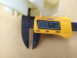 Pump impeller, pump impeller LGB ZF523VSX, ZF650SX, CF1402 ø100mm