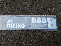 Мембрана наклейка клавіатура, панель для посудоммючої машини Meiko FV, DV серії