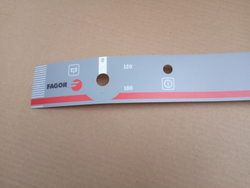 Membrane sticker keyboard, panel for dishwasher Fagor FI-48, FI-64 series