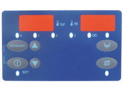 Мембрана наклейка клавіатура для посудомиючої машини Dihr, Kromo 50572 50575 50578