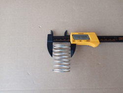 Pressed spring for overflow tube for dishwasher Comenda, Hoonved 450232