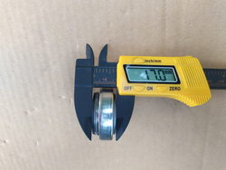 Pump seal, ceramic reinforced pump shaft Hanning for dishwasher Hobart AMX, AMX-E, AUX series ø 24mm