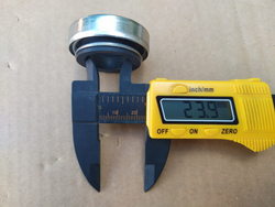 Pump seal, ceramic reinforced pump shaft Hanning for dishwasher Hobart AMX, AMX-E, AUX series ø 24mm