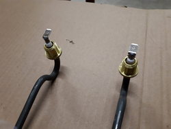 Tank heater, bathtub for Elframo dishwasher, MBM 3200W, 230V, threaded flange. 1/4"