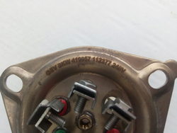 Tank heater, bathtub for dishwasher Meiko K200, K400 series 8000W, 240V, flange bent. 57.5mm