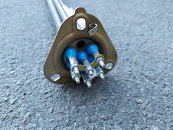 Boiler heater for dishwasher Ozty, Oztiryakiler 417529 9000W 230V L=440mm B=36mm