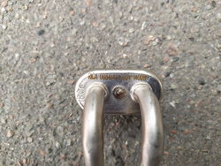 Tank heater, bathtub for dishwasher Colged, Elettrobar, Apach 1400W, 230V, flange 50x26mm bent.