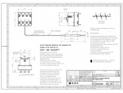 Safety thermostat for dishwasher EKU, Elframo, MBM max.+124°C EGO 5532529801 55.32529.801