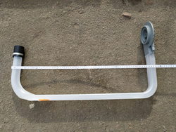 Upper and lower rocker tube connector for dishwasher Electrolux, Zanussi WT4, LS5 series