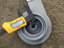 Upper and lower rocker tube connector for dishwasher Electrolux, Zanussi WT4, LS5 series