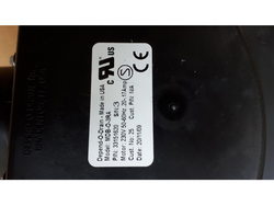 Valve for washing machine Grandimpianti, Polimatic, Primus 371336 MDB-O-3RA D=75/75mm