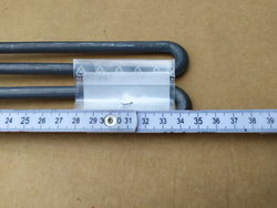 Heat for washing machine Grandimpianti, Whirlpool, Primus 419298 4000W 230V B=65mm L=350mm flange 82x28mm