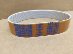 Belt for slicer Sirman, Fimar, Celme, RGV, Bartscher, Fama, Apach 697830 Megadyne TB2-330x11 orange