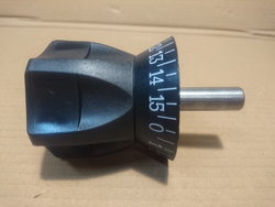Slicing adjustment handle for slicer Sirman 697510