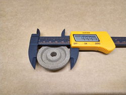 Sharpening stone (fragmented) for slicer 697434 D=50/10x10mm