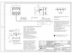 Dry thermostat EGO 55.32542.859 for deep fryer Zanussi 005941. max.+250°C