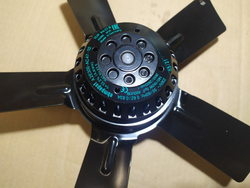 Blower motor fan EBM-PAPST A2E300-AC47-02 for shock freezing Electrolux, Friulinox, Zanussi