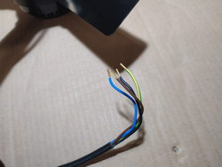 Blower motor fan EBM-PAPST A2E300-AC47-02 for shock freezing Electrolux, Friulinox, Zanussi