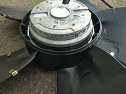 Blowing motor fan EBM-PAPST A4E300-AS72-01 for blast freezing Sagi, Angelo Po