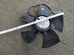 Blowing motor fan EBM-PAPST A4E300-AS72-01 for blast freezing Sagi, Angelo Po