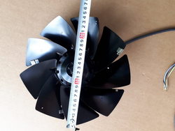 Assembly fan A4E250-AI02-10 230V 42/45W (D=250mm) EBM-PAPST for cold. ownership 602171