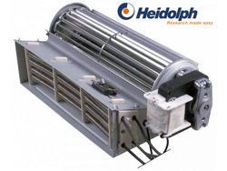 Вентилятор тангенціальний 831-107-0002-6 230V 17W (турбіна 180x60mm) з теном 2x1000W Heidrive 601027
