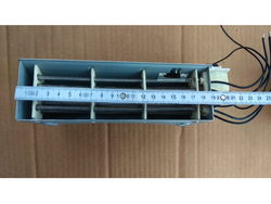 Tangential fan 831-107-0002-6 230V 17W (turbine 180x60mm) with heater 2x1000W Heidrive 601027