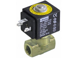 Клапан електромагнітний 2-х ходовий соленоїд Parker VE-146 катушка ZB09 24VAC