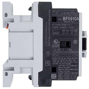 Контактор (магнітний пускач) LOVATO 380714 BF0910A 25A/230V AC 9A/4,2kW/400V AC3