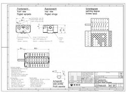Batch cam mixer EGO 42.07000.025 for pasta cooker Zanussi, Electrolux RCP, JCP, MCP series