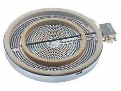 Конфорка кругла радіальна ø230мм 2200Вт EGO 10.51211.404 для Electrolux, Zanussi