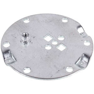 Round flange (stainless steel) for Atlantic boiler D=120mm, 6 holes