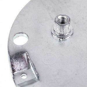 Round flange (stainless steel) for Atlantic boiler D=120mm, 6 holes