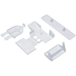 Set of door facade fastenings for a built-in Bosch refrigerator 00491365