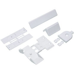 Set of door facade fastenings for a built-in Bosch refrigerator 00491365