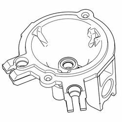 Cover housing (middle) for hob AEG 140136277062