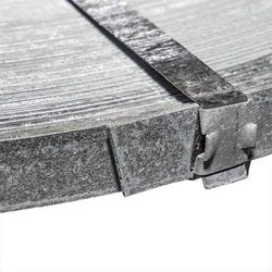 Smuga grounding steel galvanized 25x2 CYNK MAL 0.4 kg/m (Price per 1 kg)