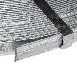 Smuga grounding steel galvanized 25x4 CYNK MAL 0.8 kg/m (Price per 1 kg)