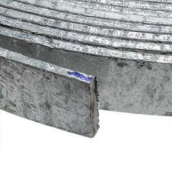 Smuga grounding steel galvanized 40x5 CYNK MAL 1.6 kg/m (Price per 1 kg)