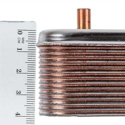 Plate heat exchanger (14 plates) Zilmet for gas boiler Ariston/Protherm 17B2071406