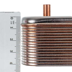 Plate heat exchanger (16 plates) Zilmet for gas boiler Sime 17A1901610