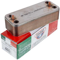 Plate heat exchanger (18 plates) Zilmet for gas boiler (universal) 17A1901810